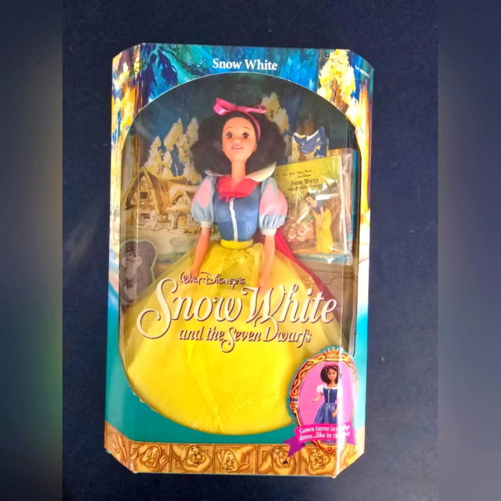 1992 Disney Snow White Doll and 1991 Disney Cinderella Doll